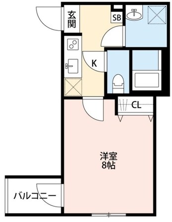 ソレイユ与野の物件間取画像